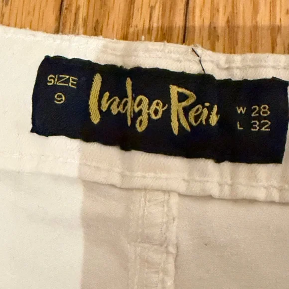 Indigo Rein Cream Wide-Leg Pants - Picture 3 of 3